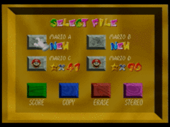 Wii VC reset button